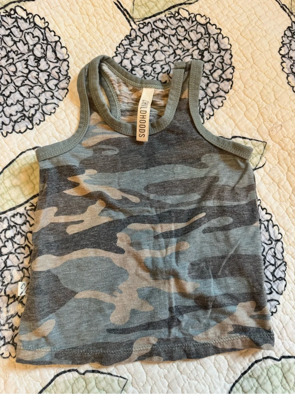 Childhood Clothing Tank Top & Shorts Matching Set, 2T, Camo